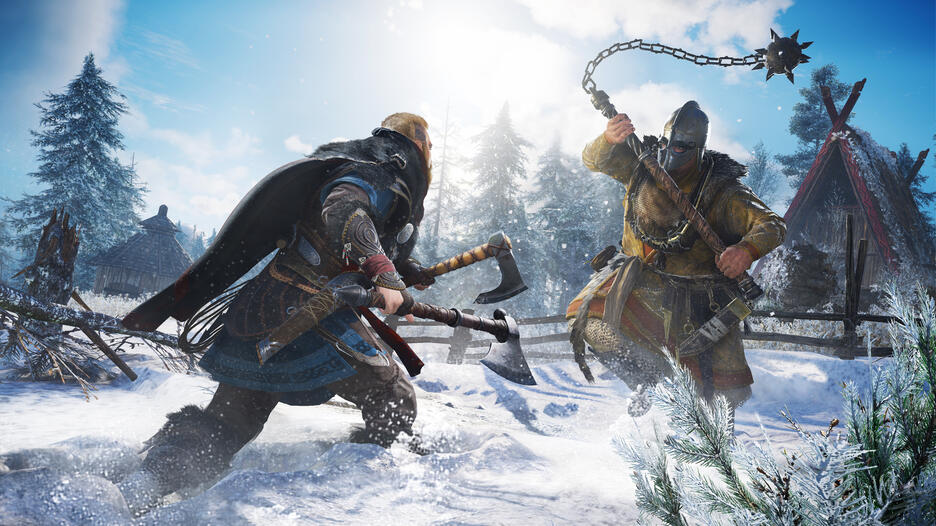 Assassin'S Creed Odyssey + Assassin'S Creed Valhalla PS4 FR USATO Assassin'S Creed Odyssey + Assassin'S Creed Valhalla PS4 FR USATO